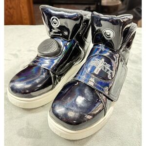 Shoe Beatz Shoes Womens Size 6 Blue High Top Speaker Sneakers HTR-81B23-B